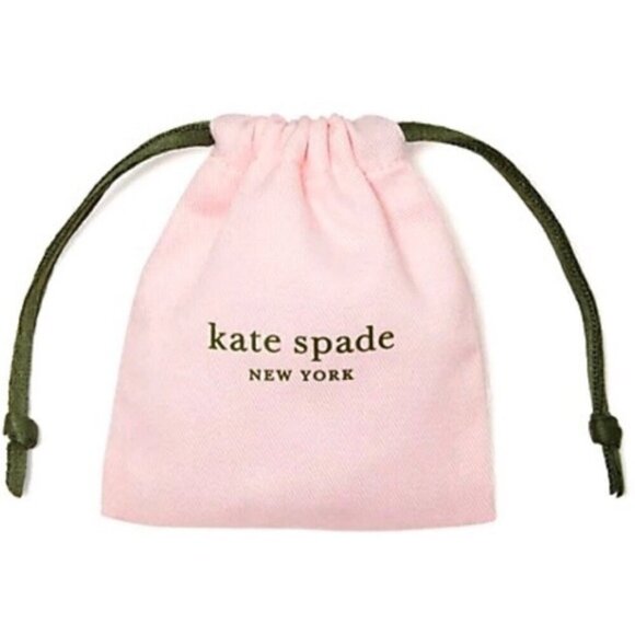 KATE SPADE • Rose Gold Ready Set Bow Earrings - Picture 4 of 4